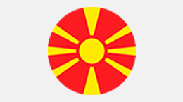Bandera Macedonia-del-norte